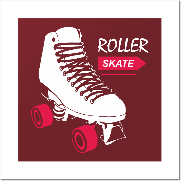 Roller skate Wall Art by toying